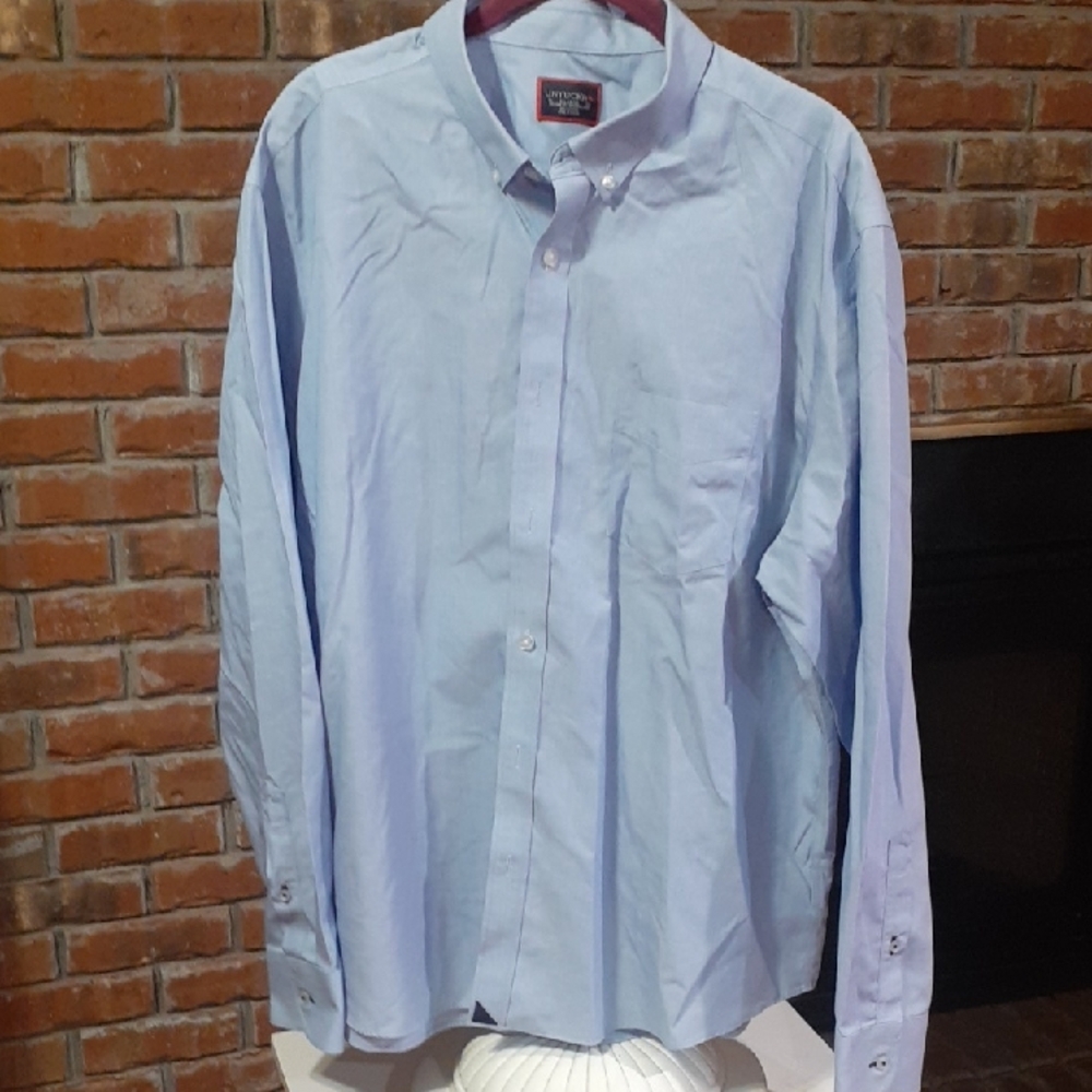 Untuckit Sky Blue Casual Button-Down Shirt